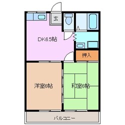 小平ハイツの物件間取画像